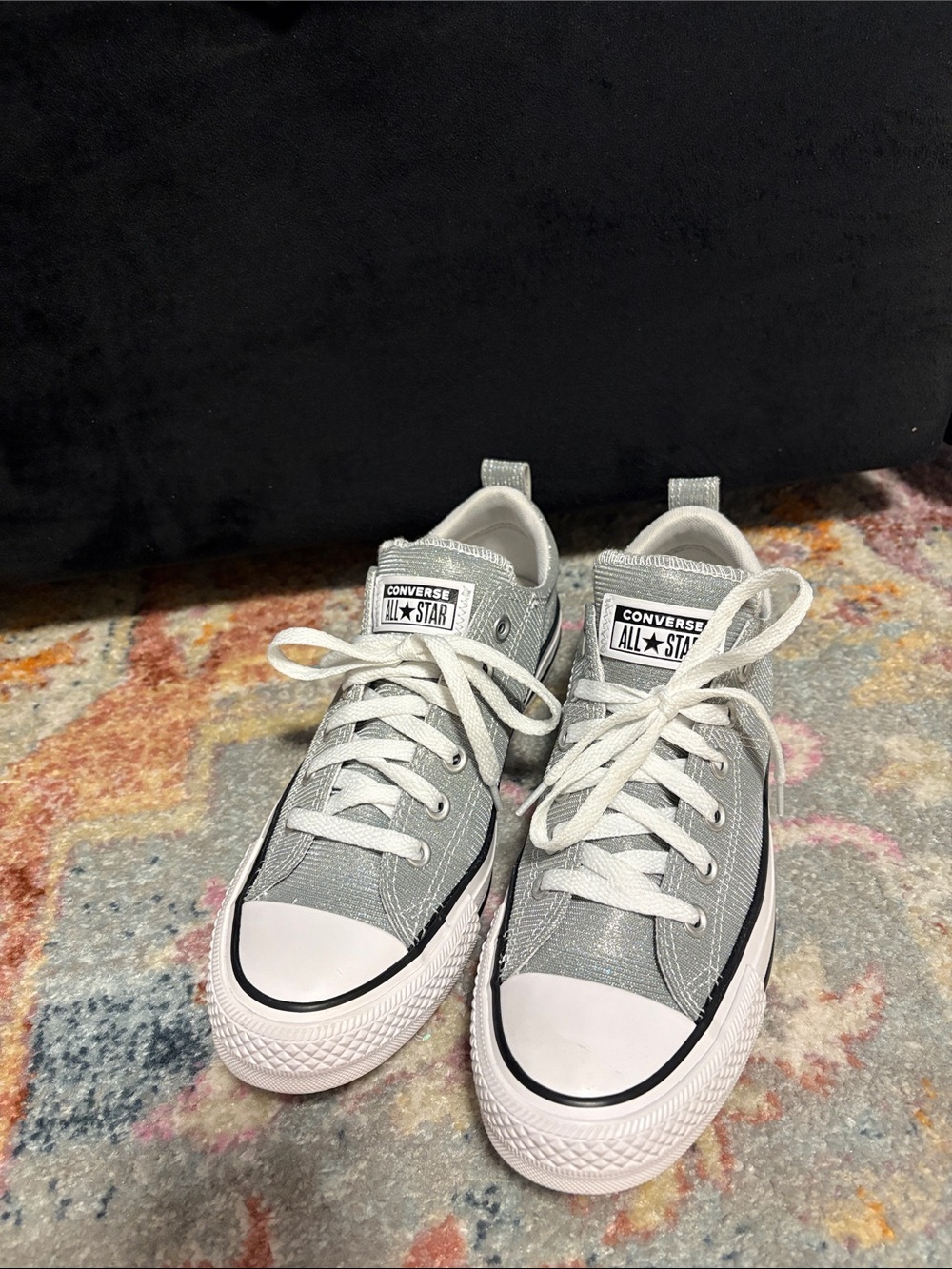 Converse Chuck Taylor All Star Low Top Sneakers - Silver